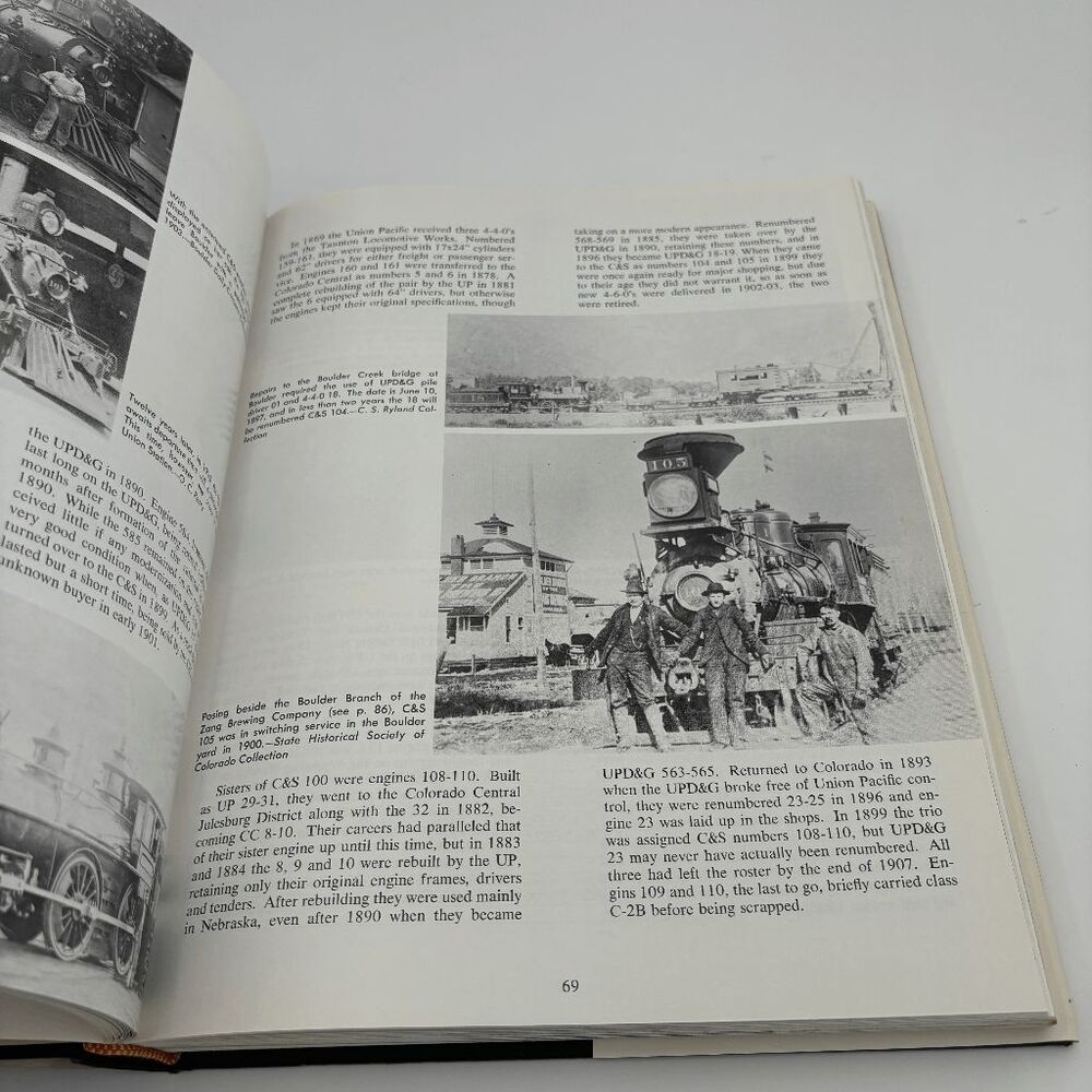 The Colorado Road (History, Motive Power, & Equipment) - Wagner - Limited Ed. - Picture 12 of 12